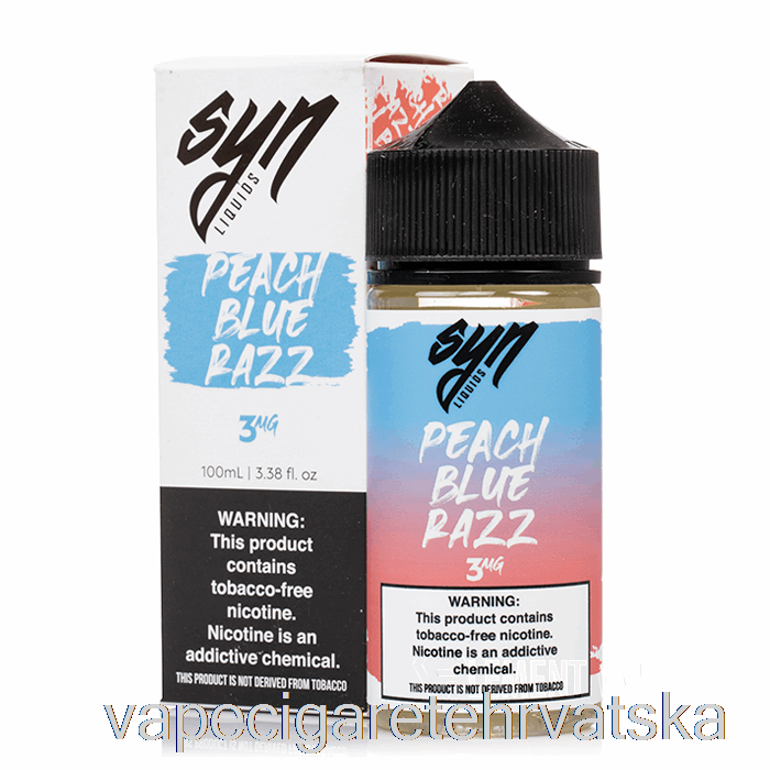 Vape Cigarete Peach Blue Razz - Sin Tekućina - 100ml 0mg
